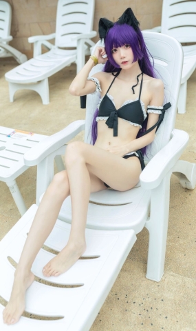 No.023-黑猫泳装 [12P]