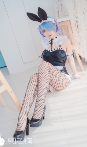 兔玩映画 兔女郎 Vol.062 黑网 