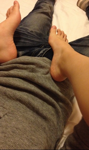 049-Student Model-摄影作品套图-珊珊Ⅲ 脚图（ShanShan学妹运动鞋）（绝版珍藏）