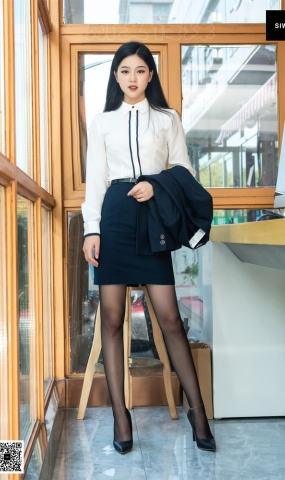 SIW斯文传媒 057 公司白领衬衣短裙西装制服三件套 - 小谈 [63P+181M]