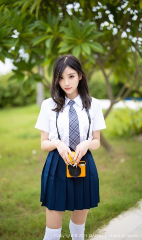[XIAOYU语画界]2019.11.05 Vol.184 室外清纯学生装 杨晨晨sugar