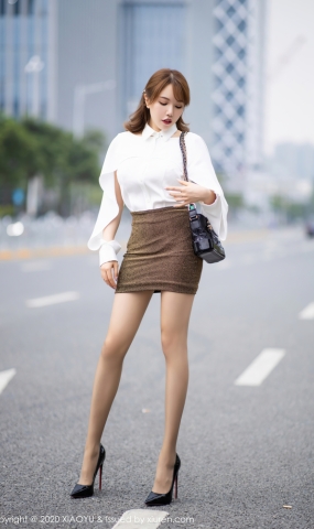 [XIAOYU语画界]2020.09.30 Vol.382 黄楽然 性感车模气质美女